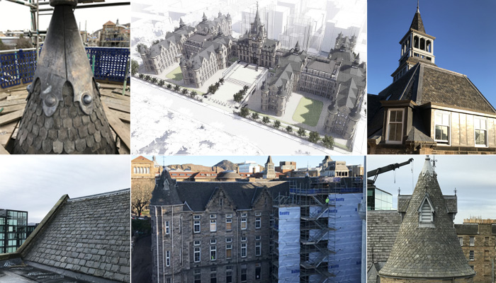Edinburgh Futures Institute roofing