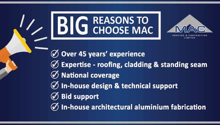 Reasons to Choose MAC Roofing